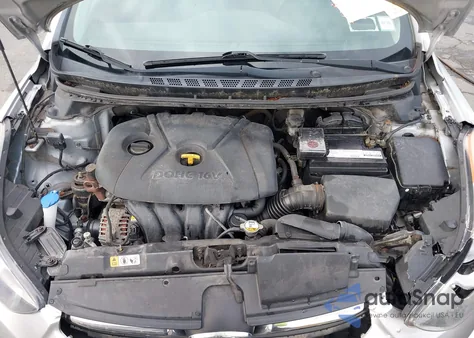 2013 Hyundai Elantra Limited from USA, damaged, VIN 5NPDH4AE1DH246074